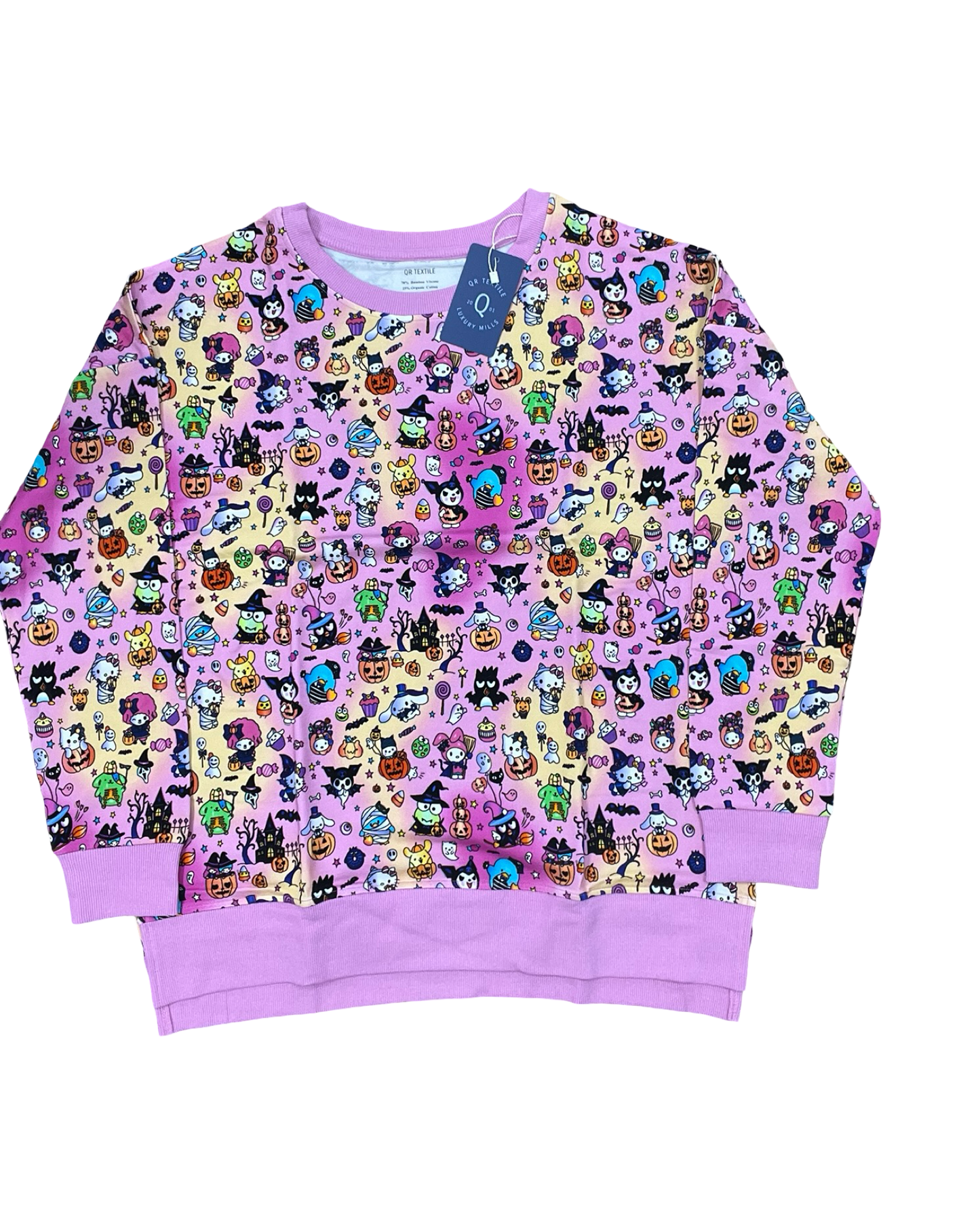 Sweatshirt Crewneck By Clothes Mentor In Pink, Size:M