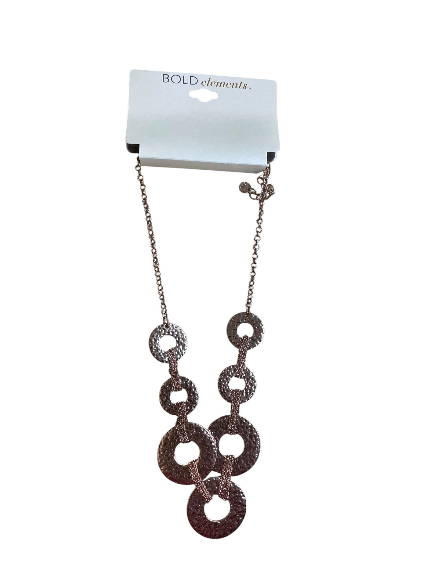 Necklace Other By Bold Elements In Rose Gold