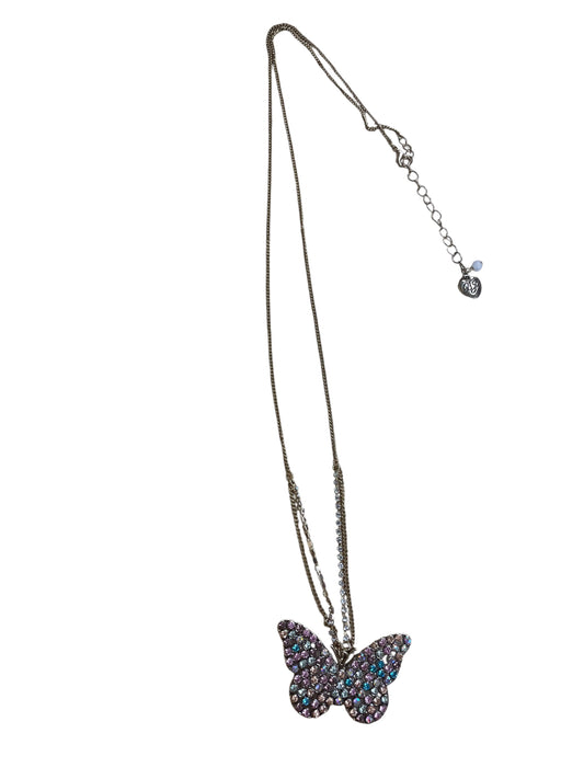 Necklace Pendant By Betsey Johnson In Multi