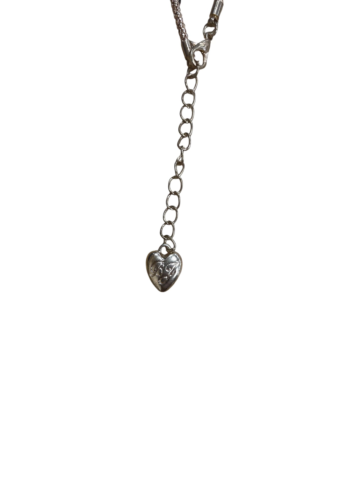 Necklace Charm By Betsey Johnson In Gold & Red