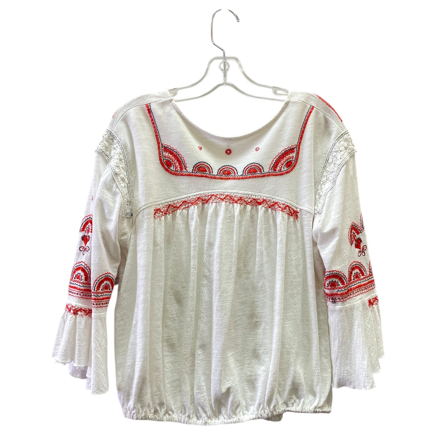 Top Ls By Free People In White, Size:Sp