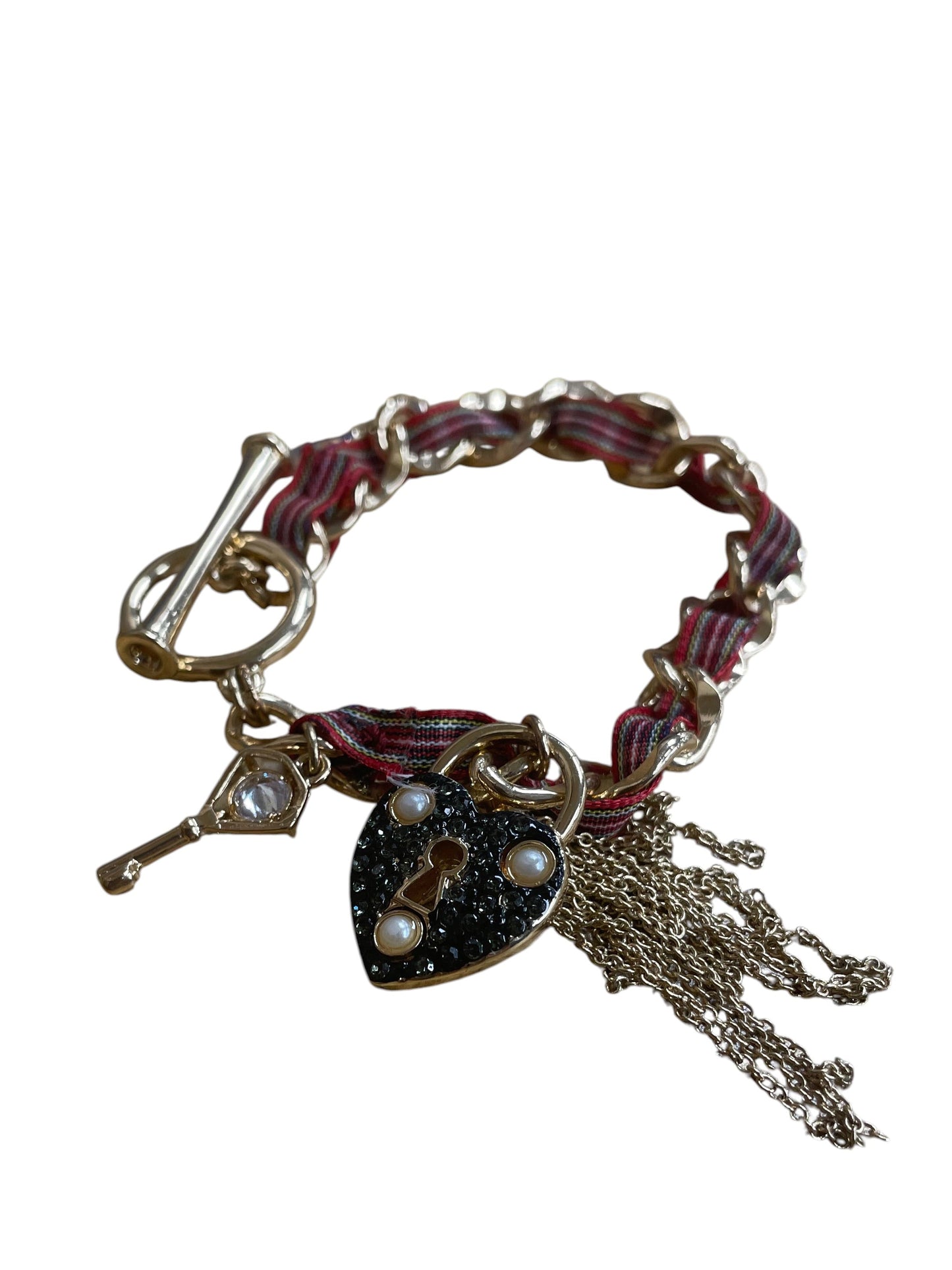 Bracelet Other By Cme In Gold & Red