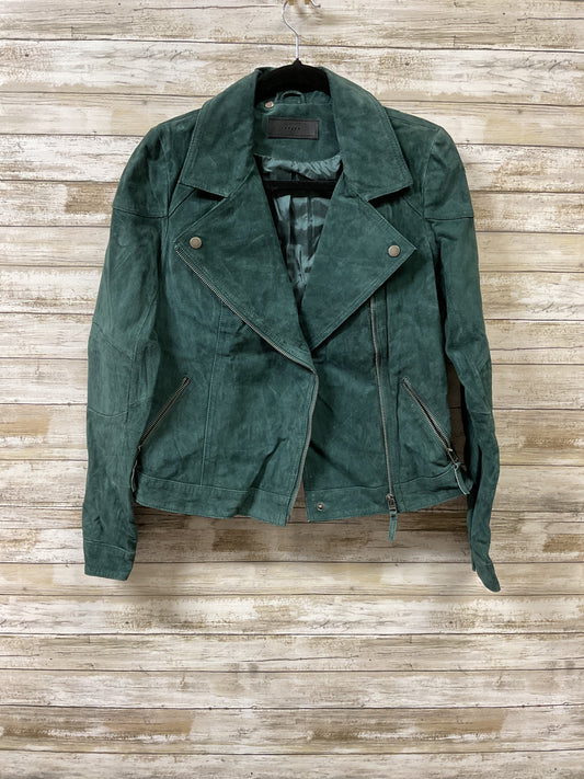 Jacket Leather By Blanknyc In Green, Size:M