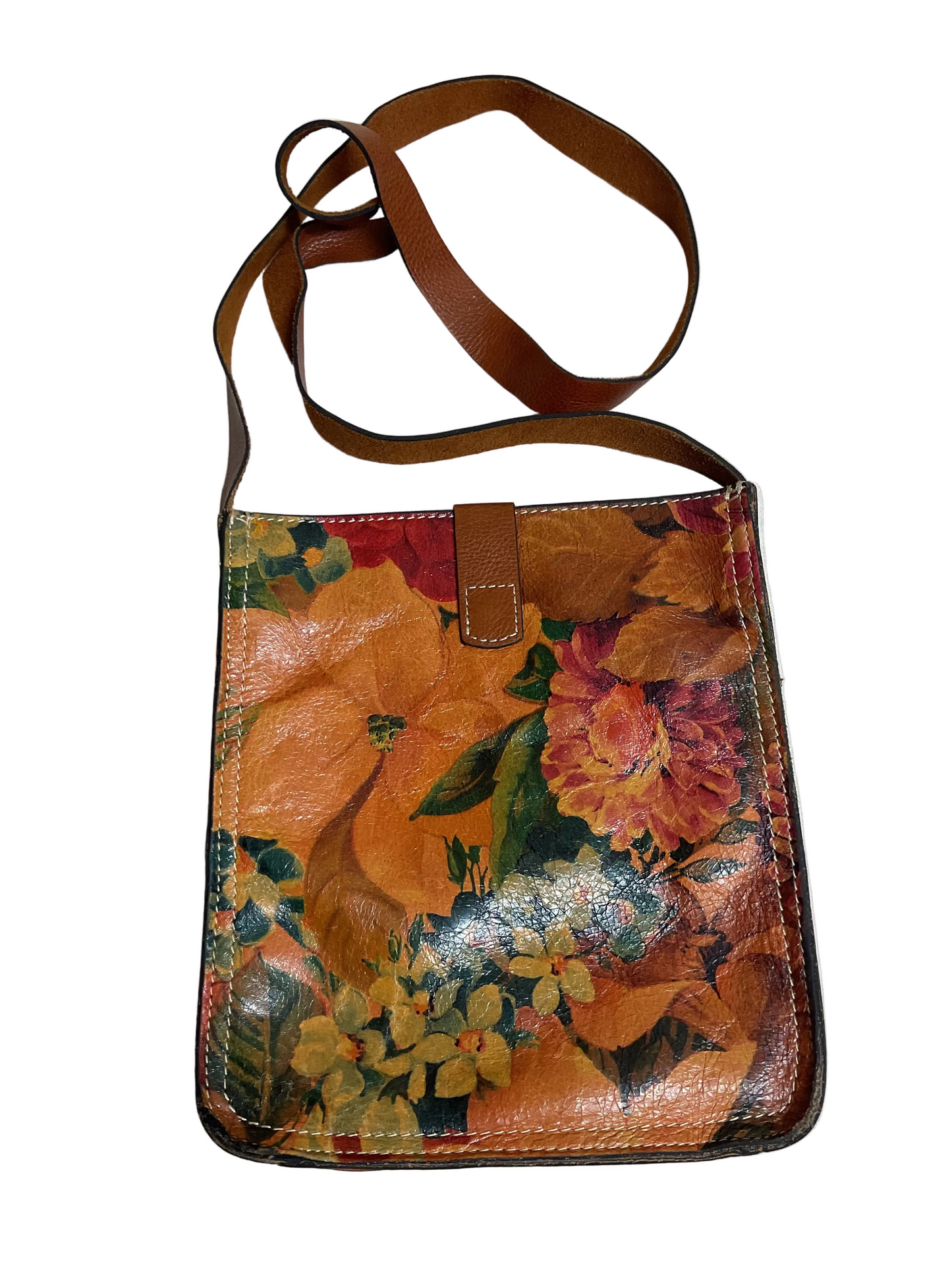 Handbag Designer By Patricia Nash In Floral Print, Size:Medium