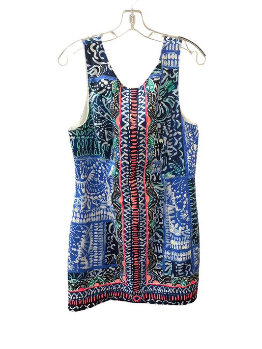 Dress Designer By Lilly Pulitzer In Blue & Pink, Size:L