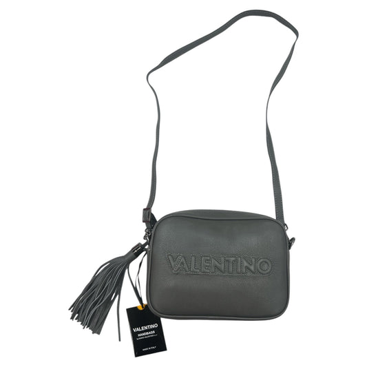 Crossbody Designer By Valentino-Mario In Grey, Size:Medium