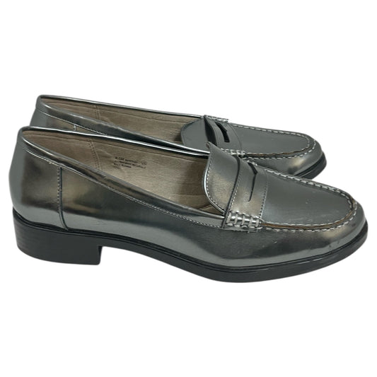 Shoes Flats By Aerosoles In Silver, Size:8.5