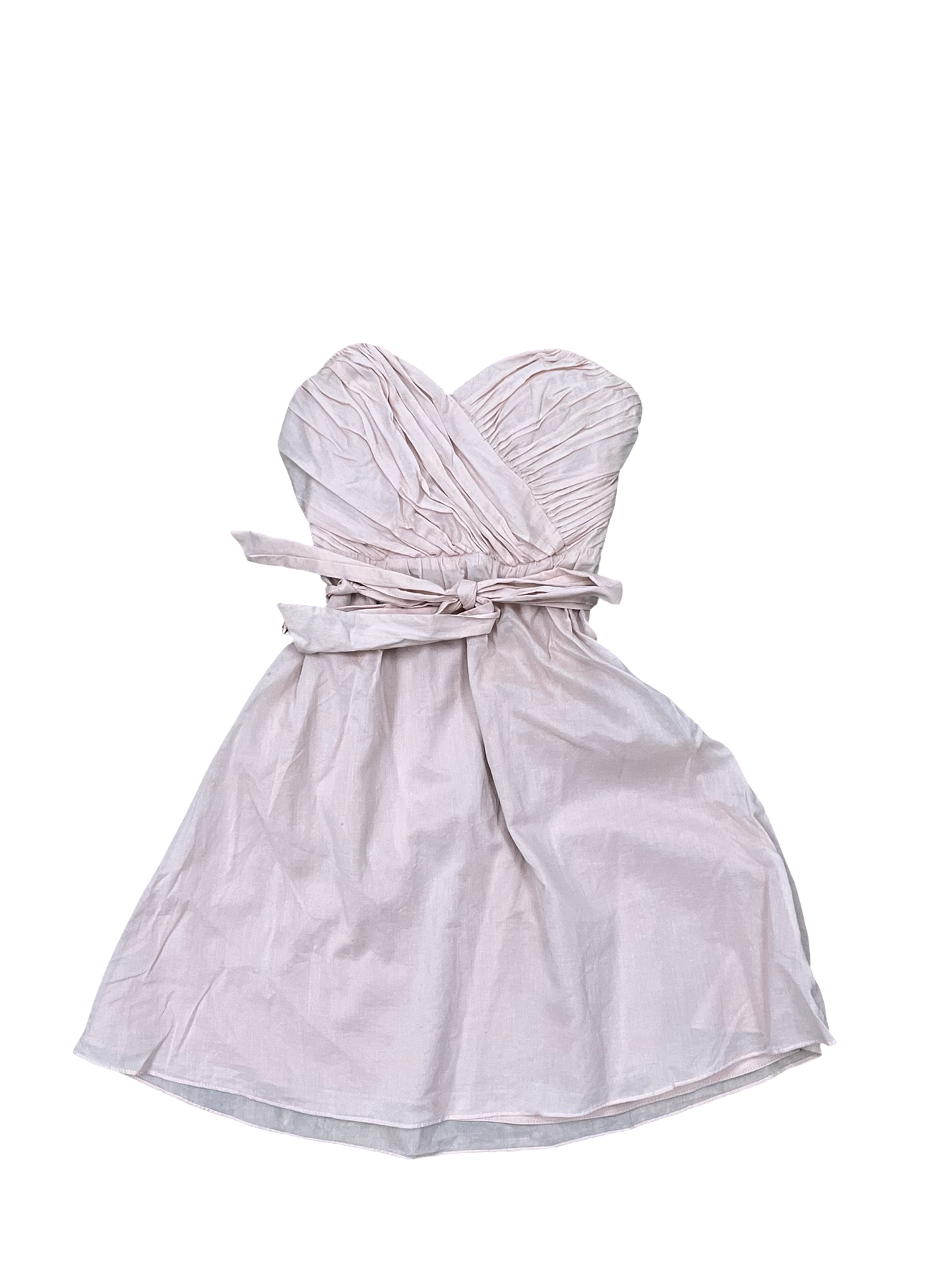 Dress Casual Midi By Express In Pink, Size:0