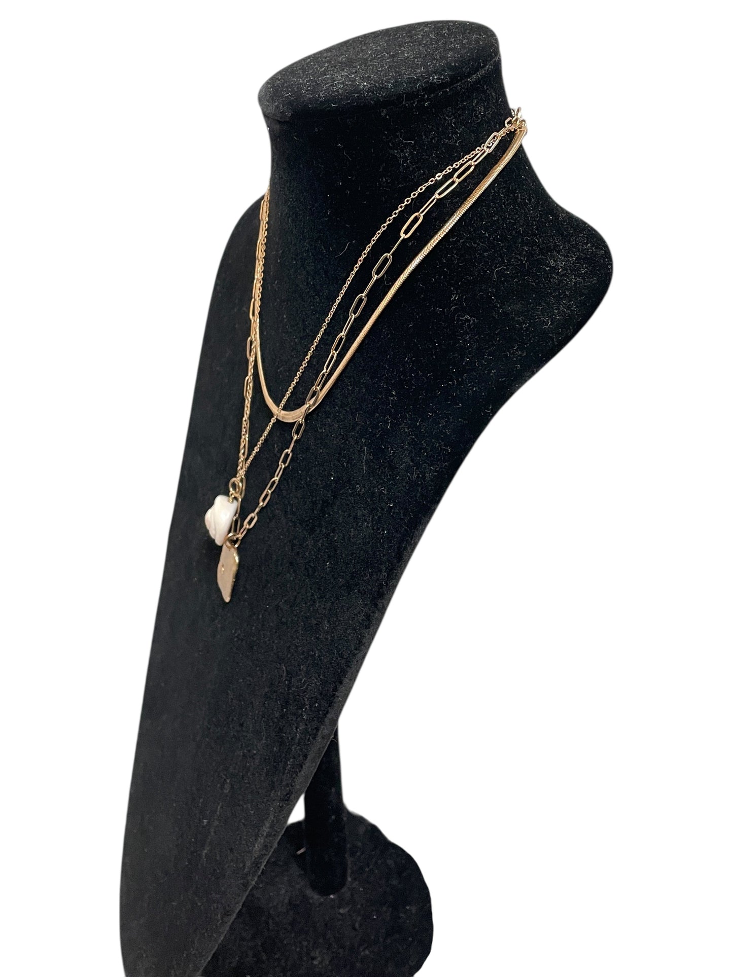 Necklace Layered By Free People In Gold