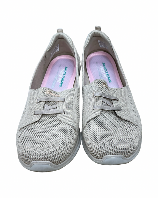 Shoes Sneakers By Skechers In Tan, Size:9