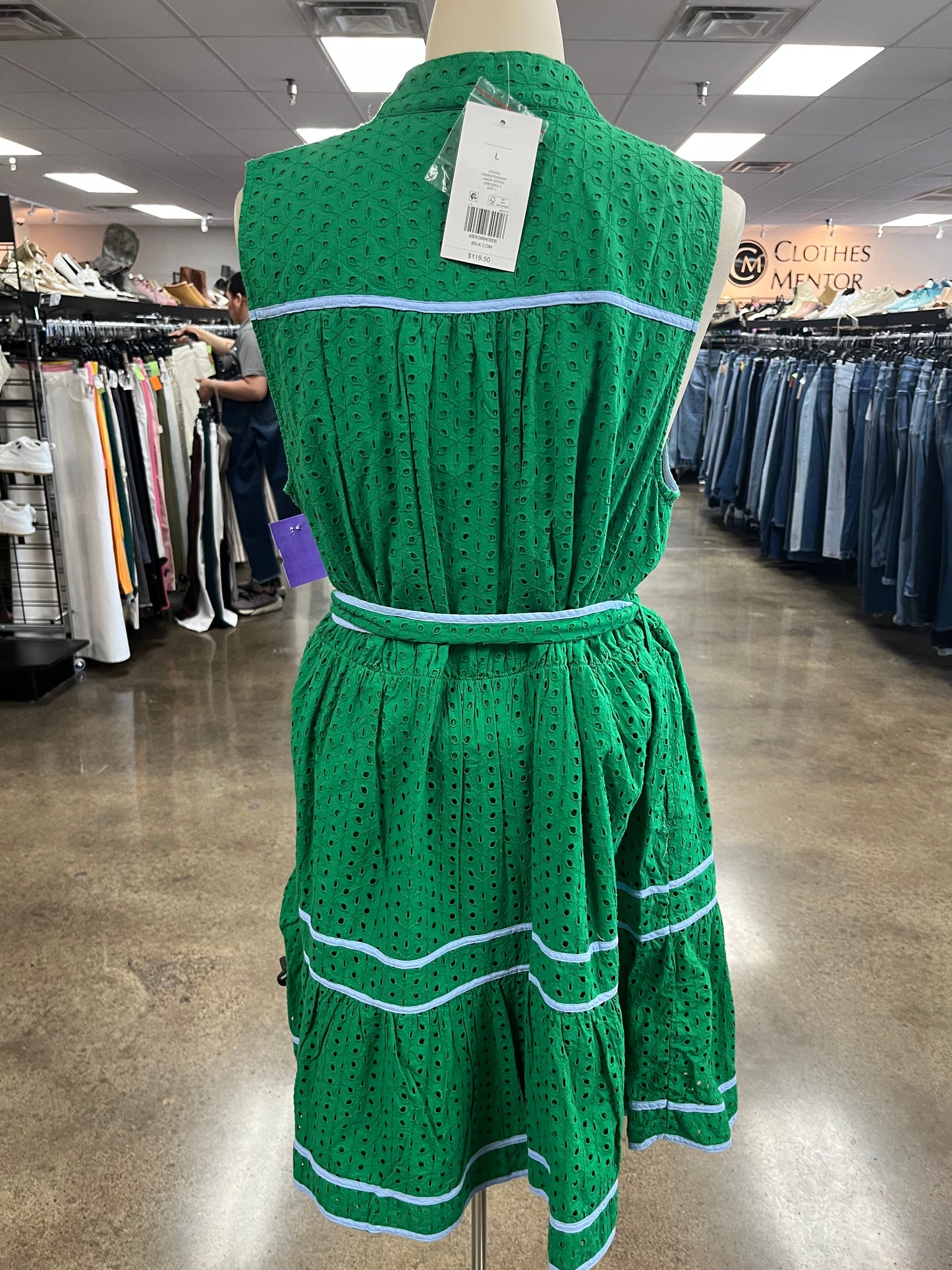 Dress Casual Short By Crown And Ivy In Green, Size:L