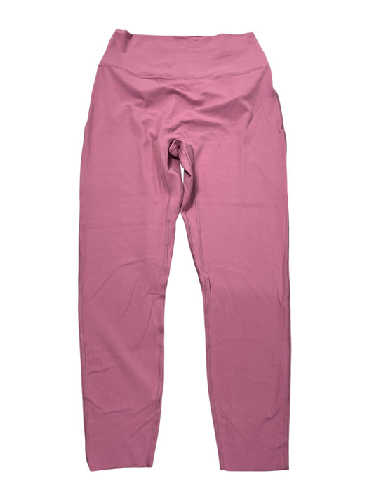 Athletic Leggings By Cmc In Pink, Size:L