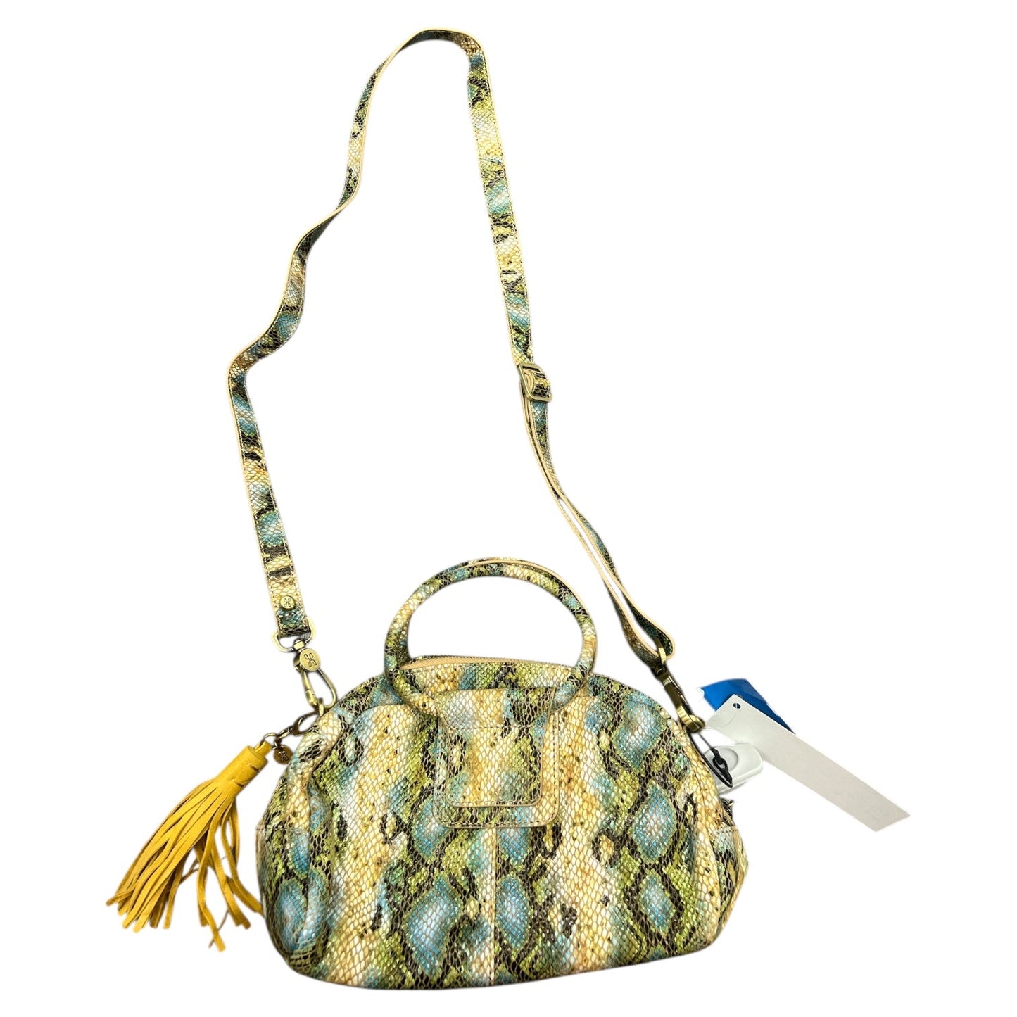 Crossbody Leather By Hobo Intl In Snakeskin Print, Size:Medium