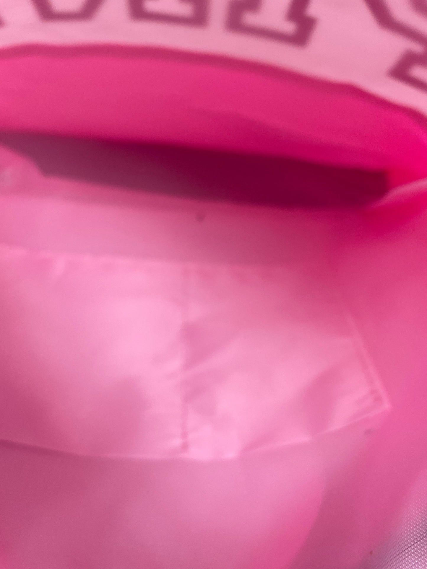 Tote By Pink In Pink & White, Size:Large