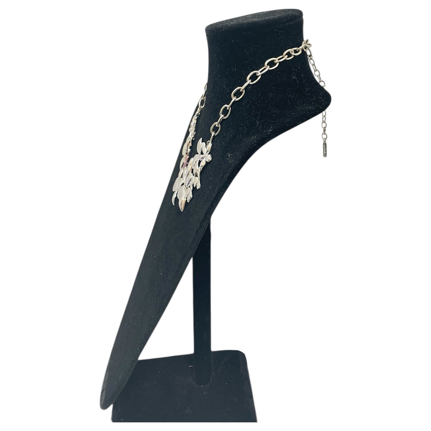 Necklace Statement By Lane Bryant In Silver