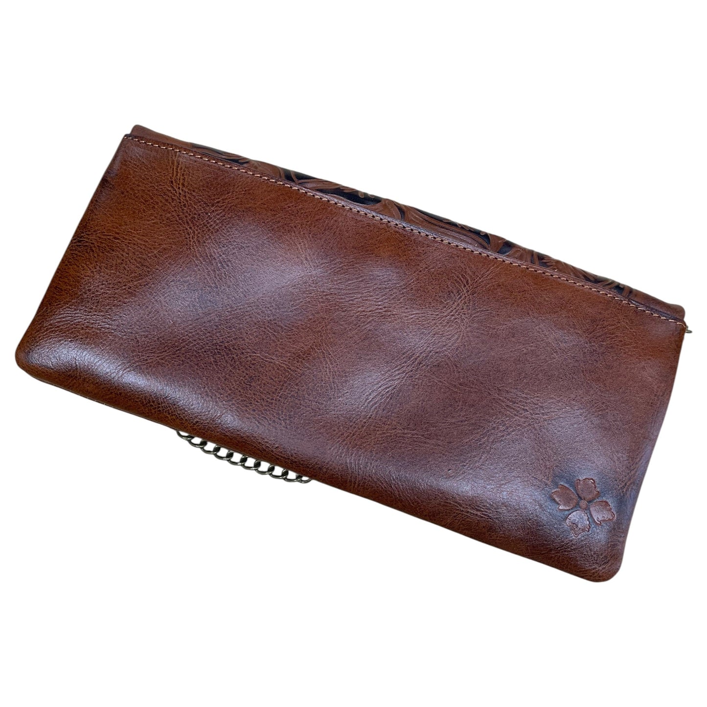 Clutch Designer By Patricia Nash In Brown, Size:Large