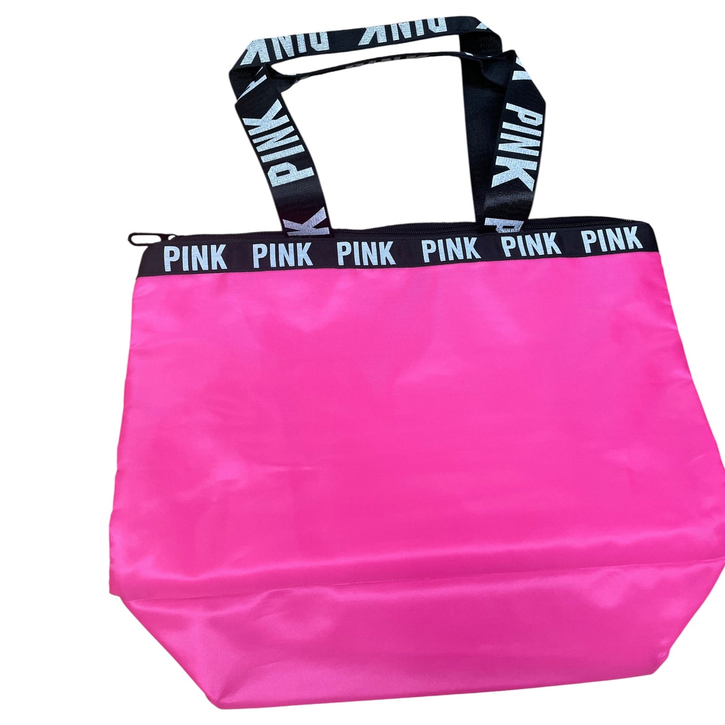 Tote By Pink In Pink & White, Size:Large