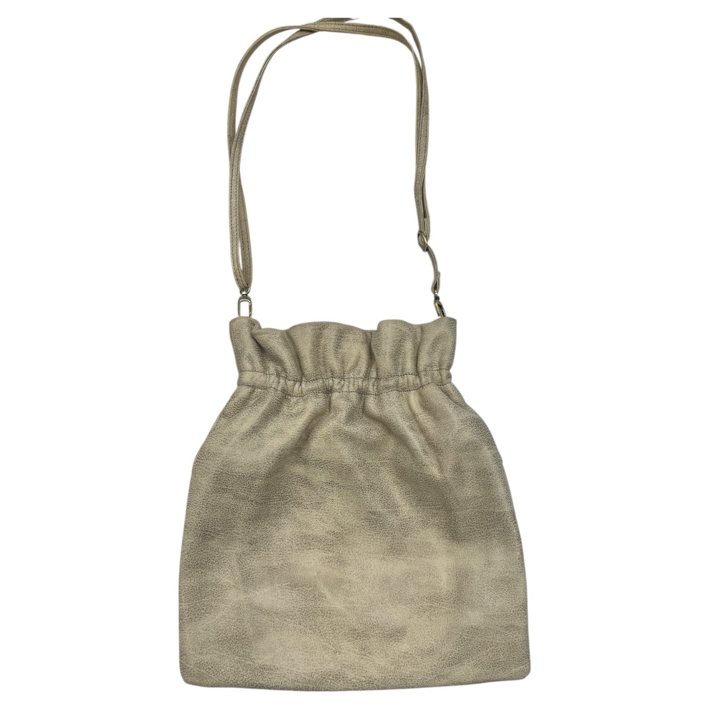 Crossbody Leather By Hobo Intl In Cream, Size:Small