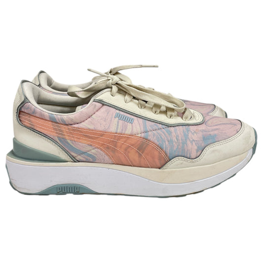 Shoes Athletic By Puma In Pink & White, Size:9.5