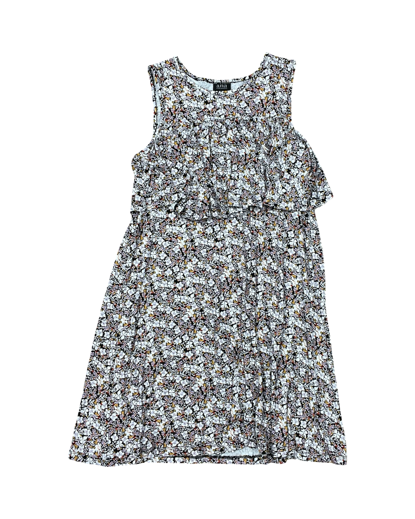 Dress Casual Short By Ana In Black & White, Size:M