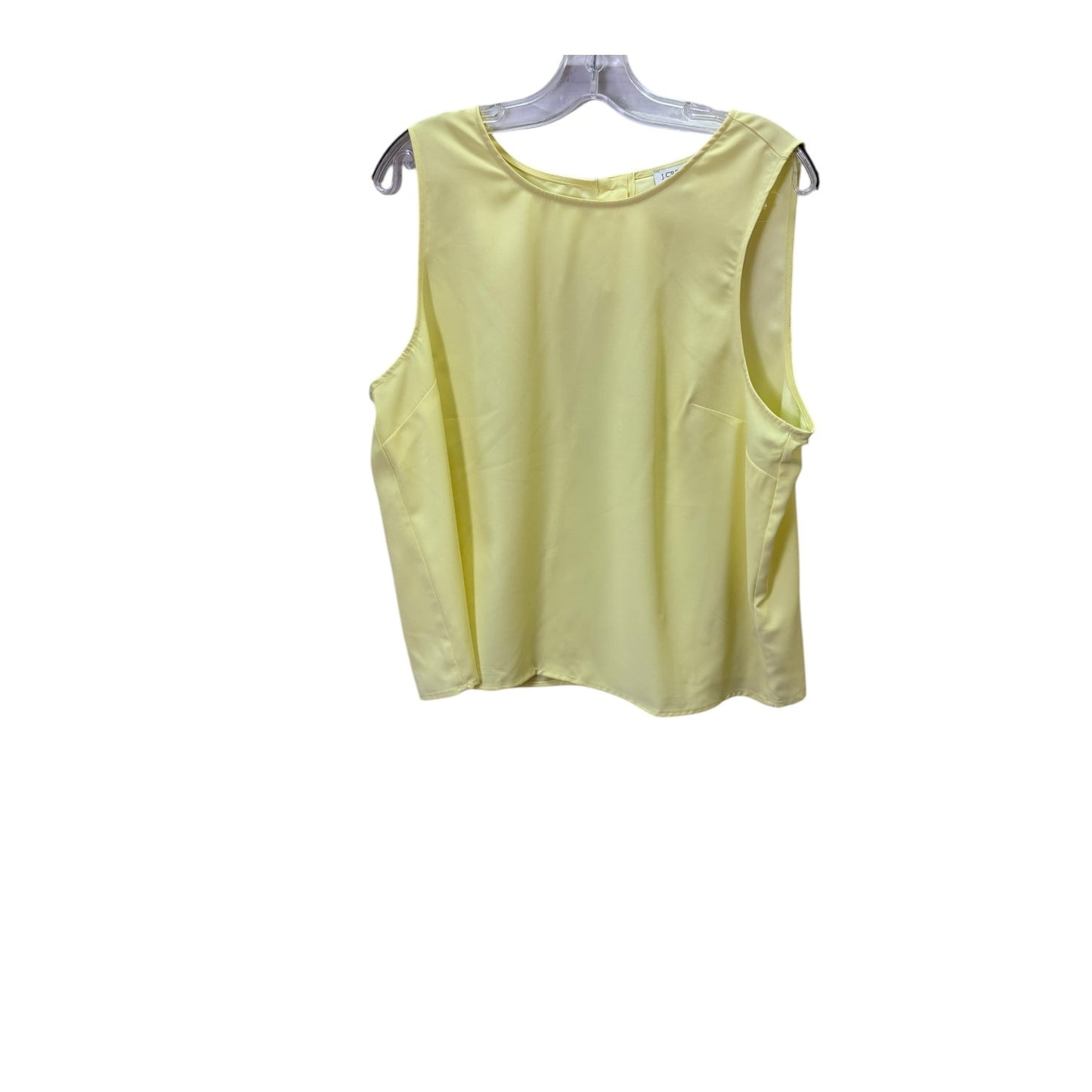 Top Sleeveless By J. Crew In Yellow, Size:Xl