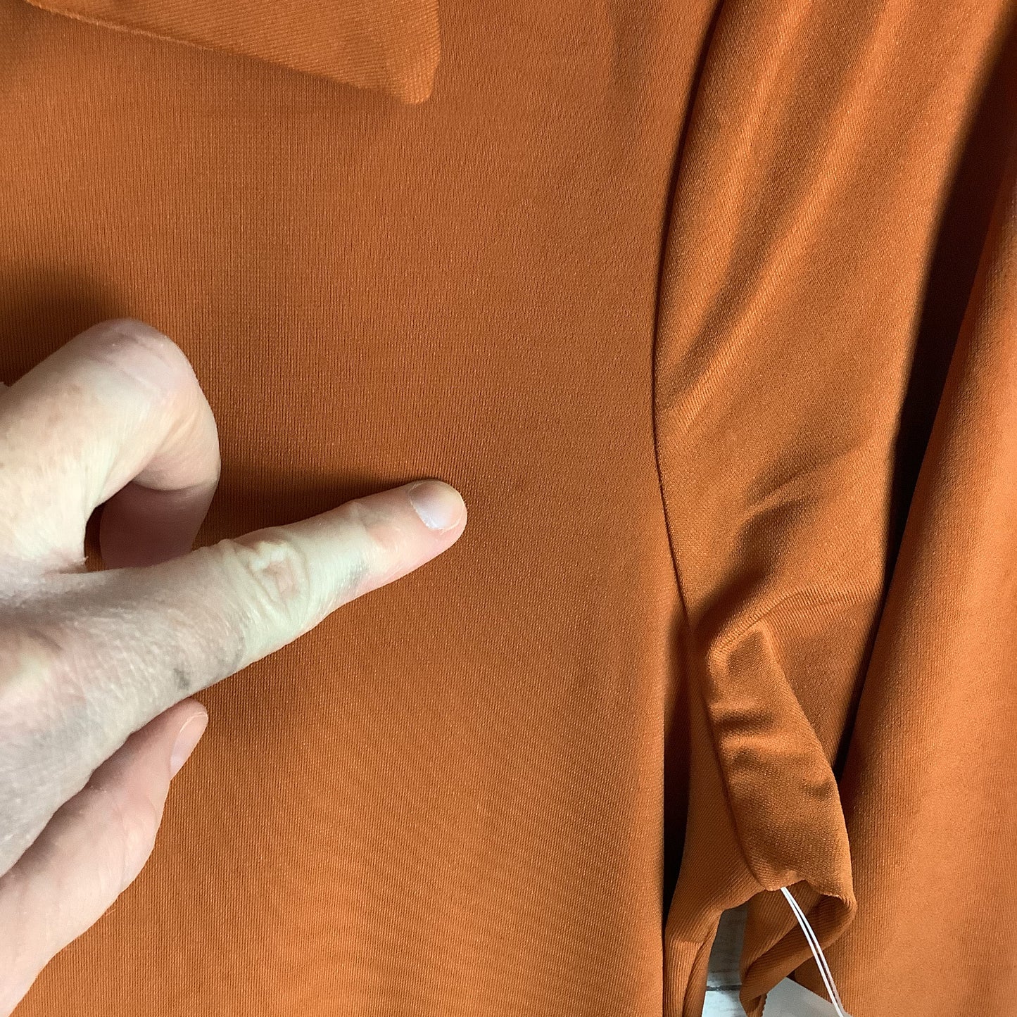 Dress Casual Short By Abercrombie And Fitch In Orange, Size: M Tall