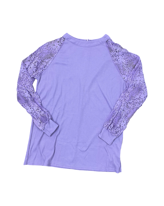 Top Ls By Miholl In Purple, Size:M