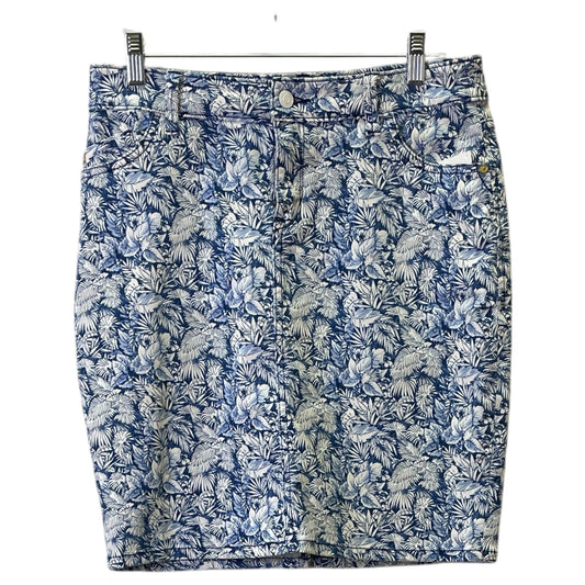 Skirt Mini & Short By Tommy Bahama In Blue & White, Size:6