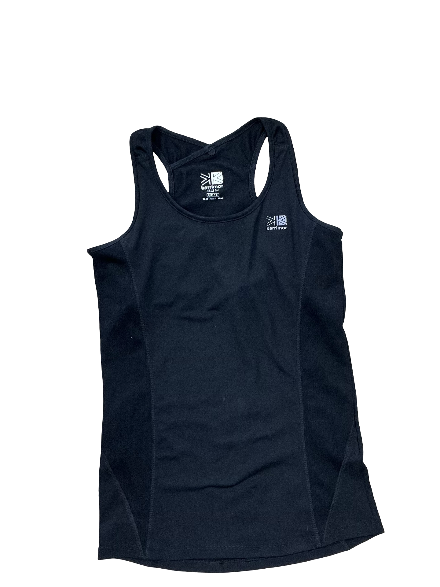 Athletic Tank Top By Cmc In Black, Size:10