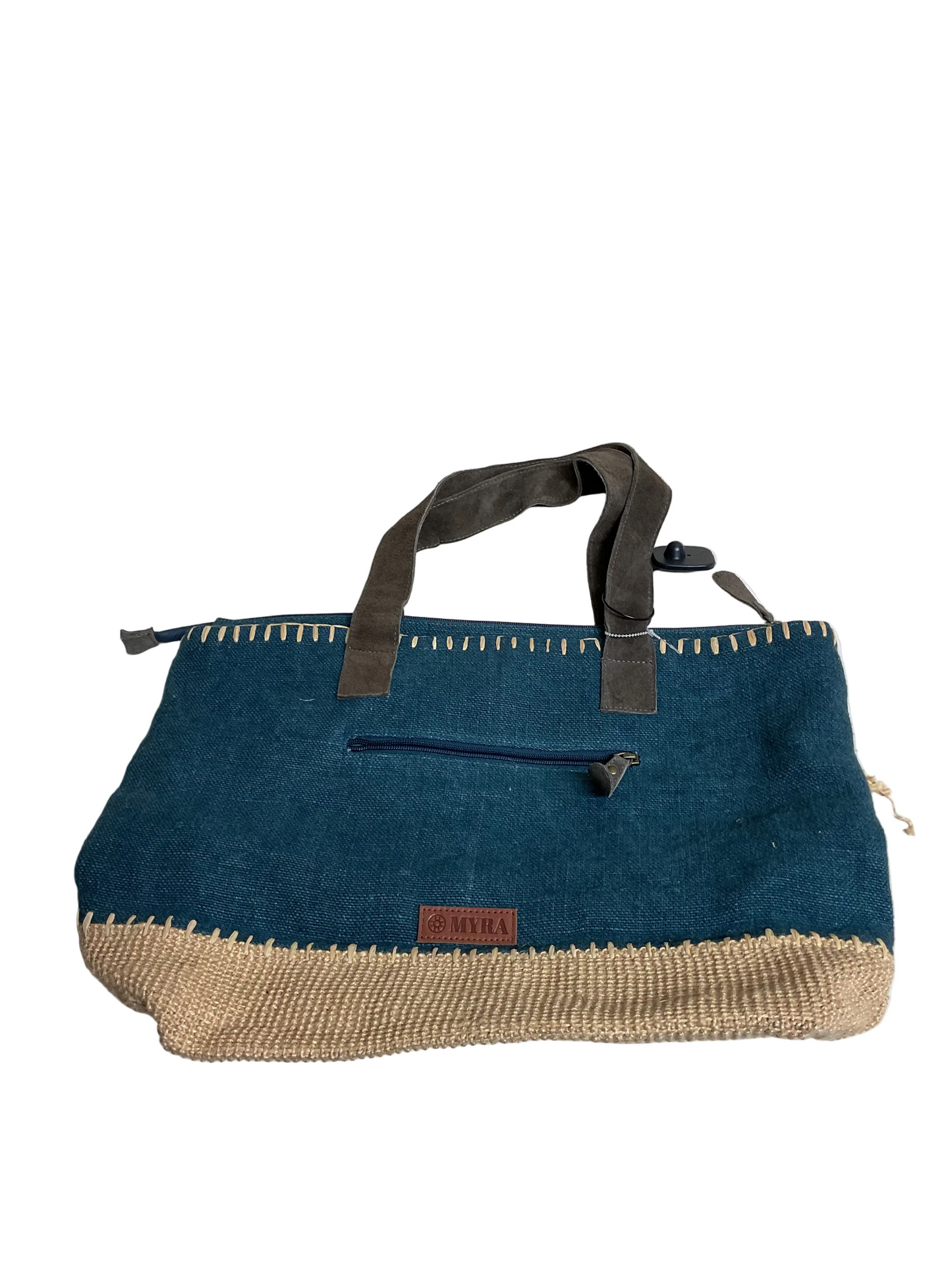 Tote By Myra In Teal, Size:Large