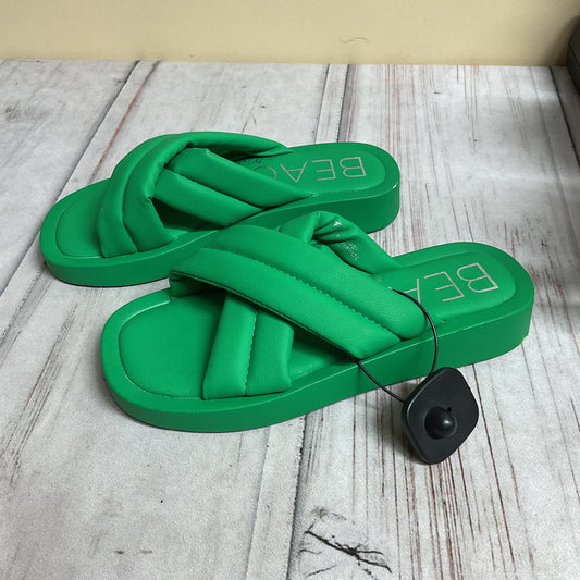 Sandals Flats By Matisse In Green, Size:8