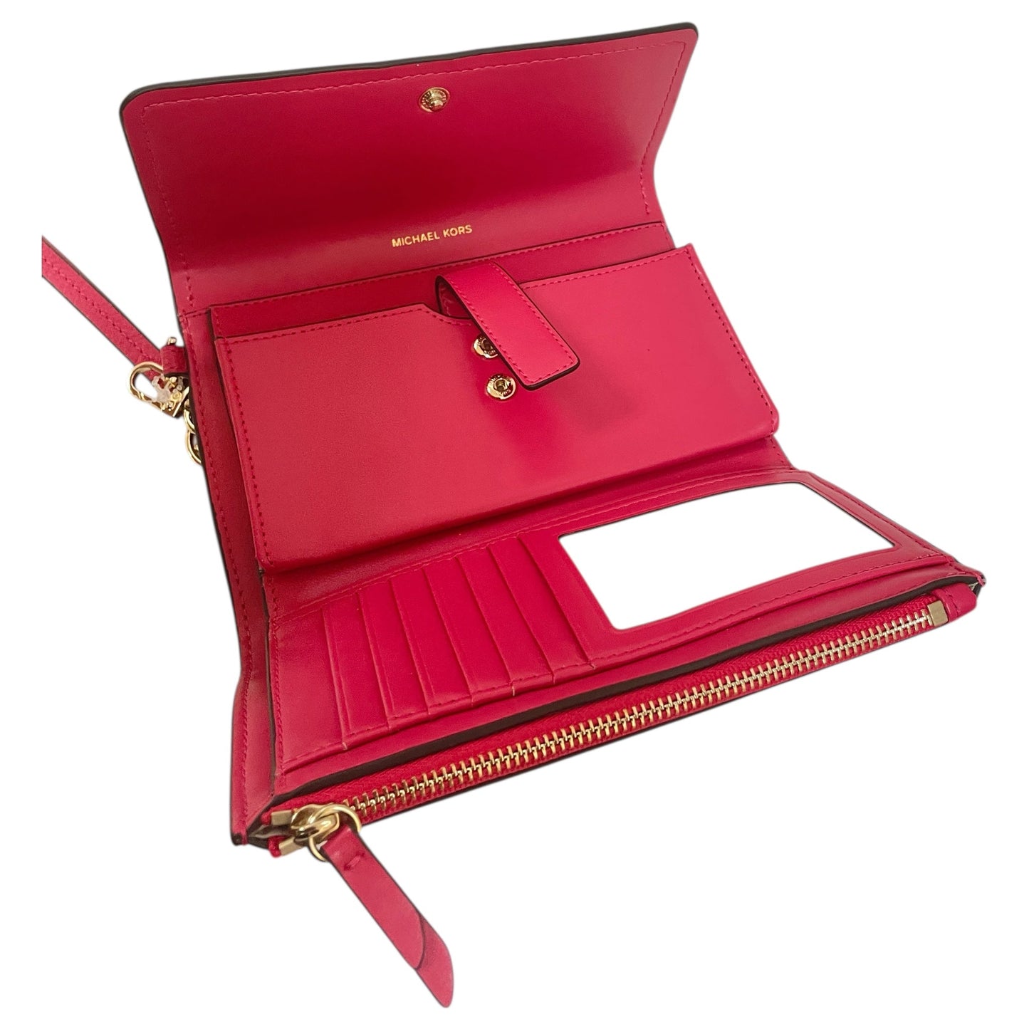 Wristlet Designer By Michael Kors In Pink, Size:Large