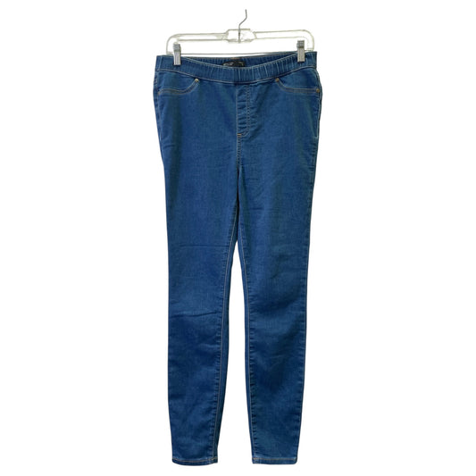 Jeans Skinny By Simply Vera In Blue Denim, Size:M