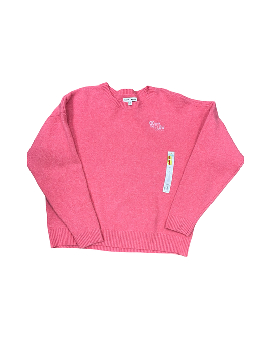 Sweater By Clothes Mentor In Pink, Size:Xl