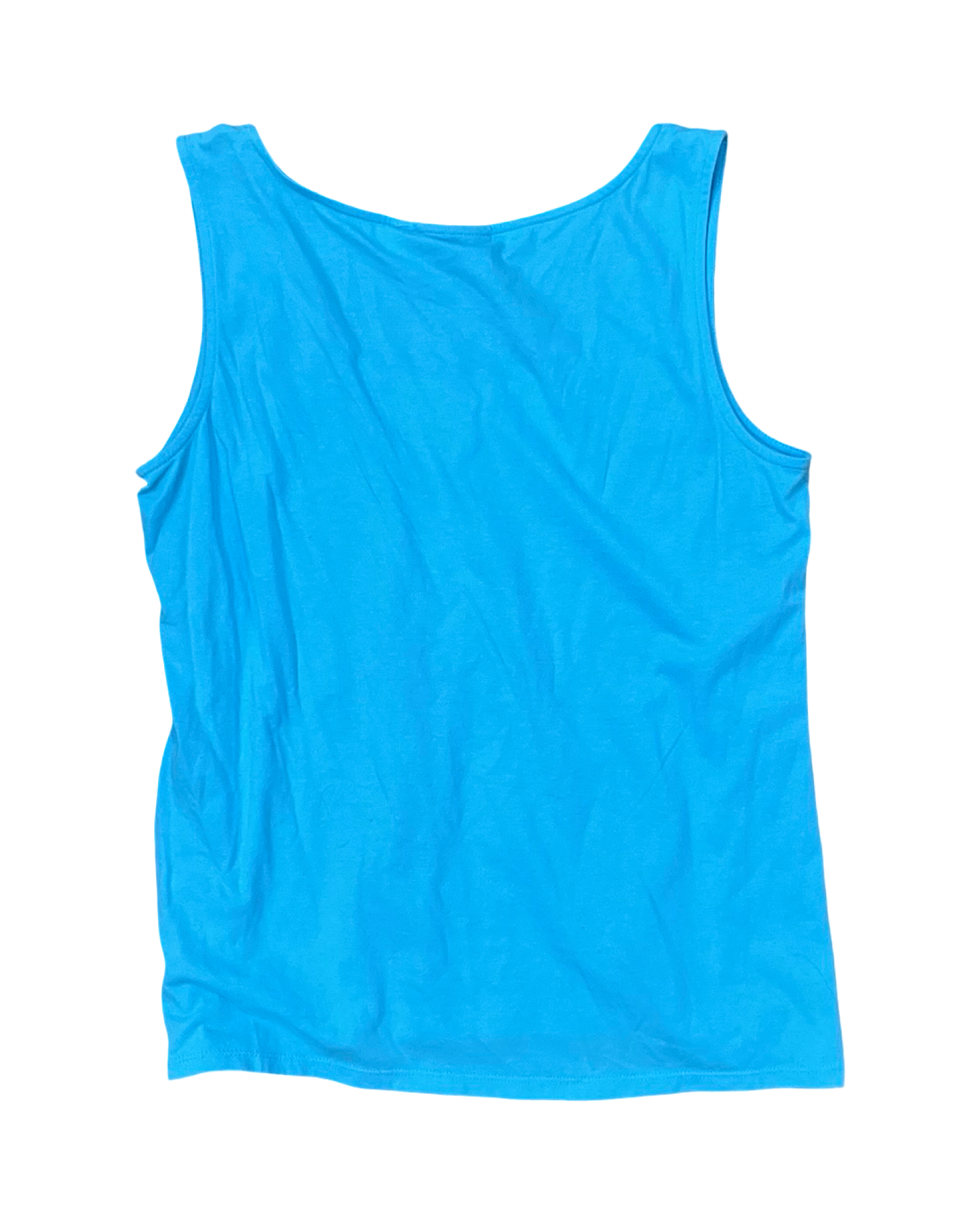 Tank Top By Croft And Barrow In Blue, Size:L