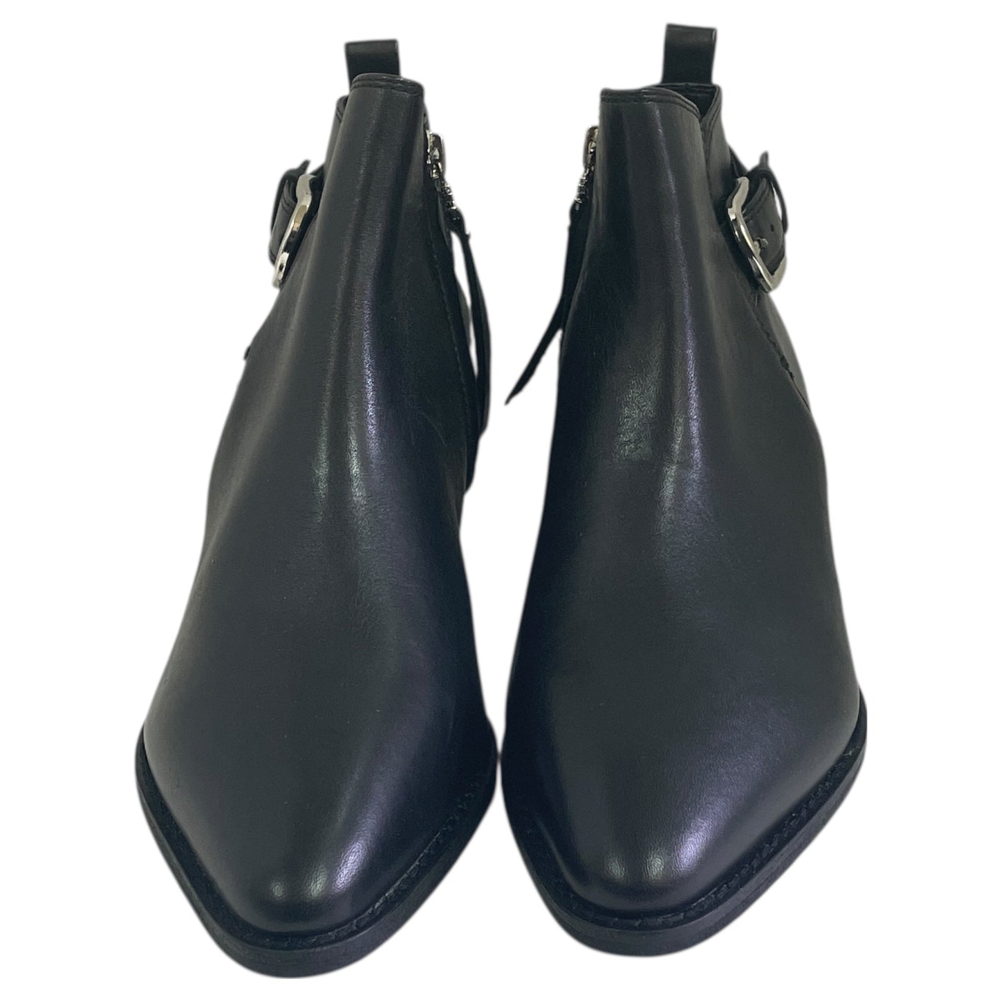 Boots Ankle Flats By Sam Edelman In Black, Size:7