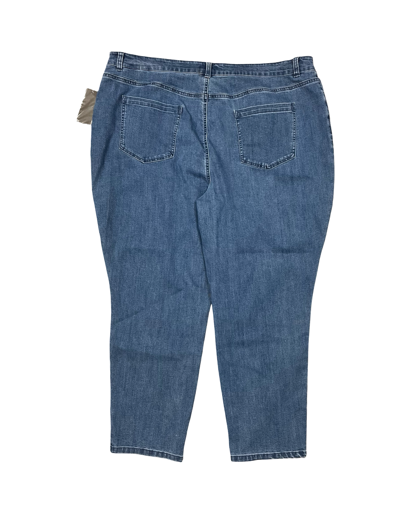 Jeans Straight By Clothes Mentor In Blue Denim, Size:24