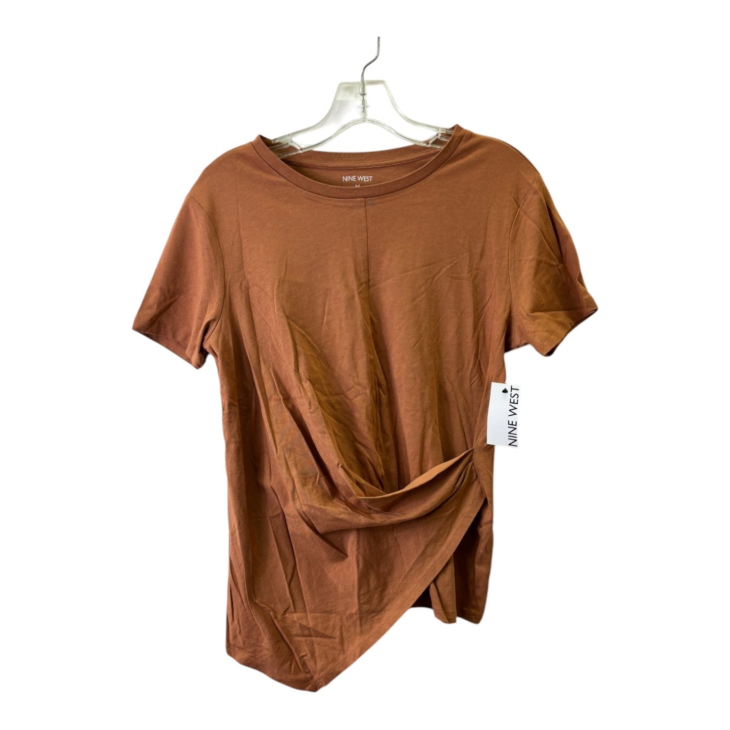 Top Ss Basic By Nine West In Copper, Size:M