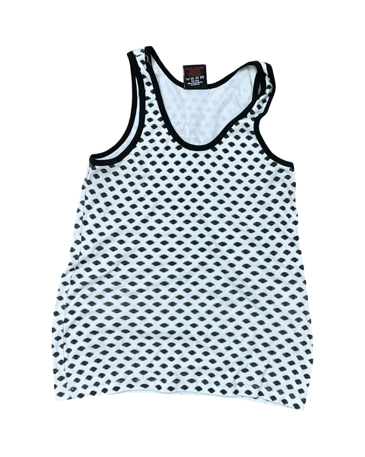 Top Sleeveless By Harley Davidson In White, Size:M