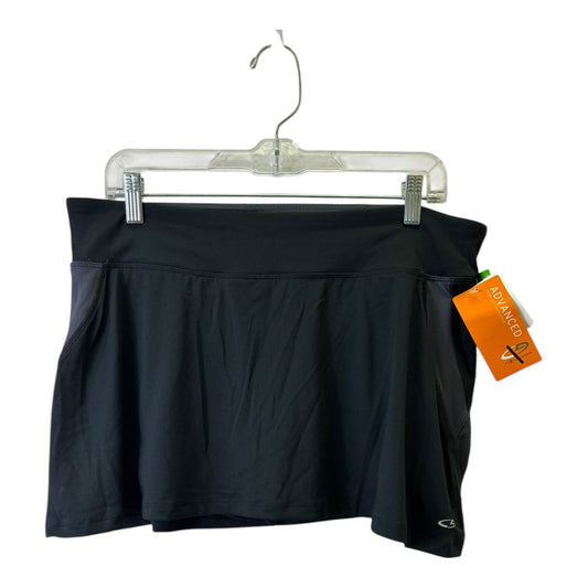 Athletic Skort By Champion In Black, Size:Xl