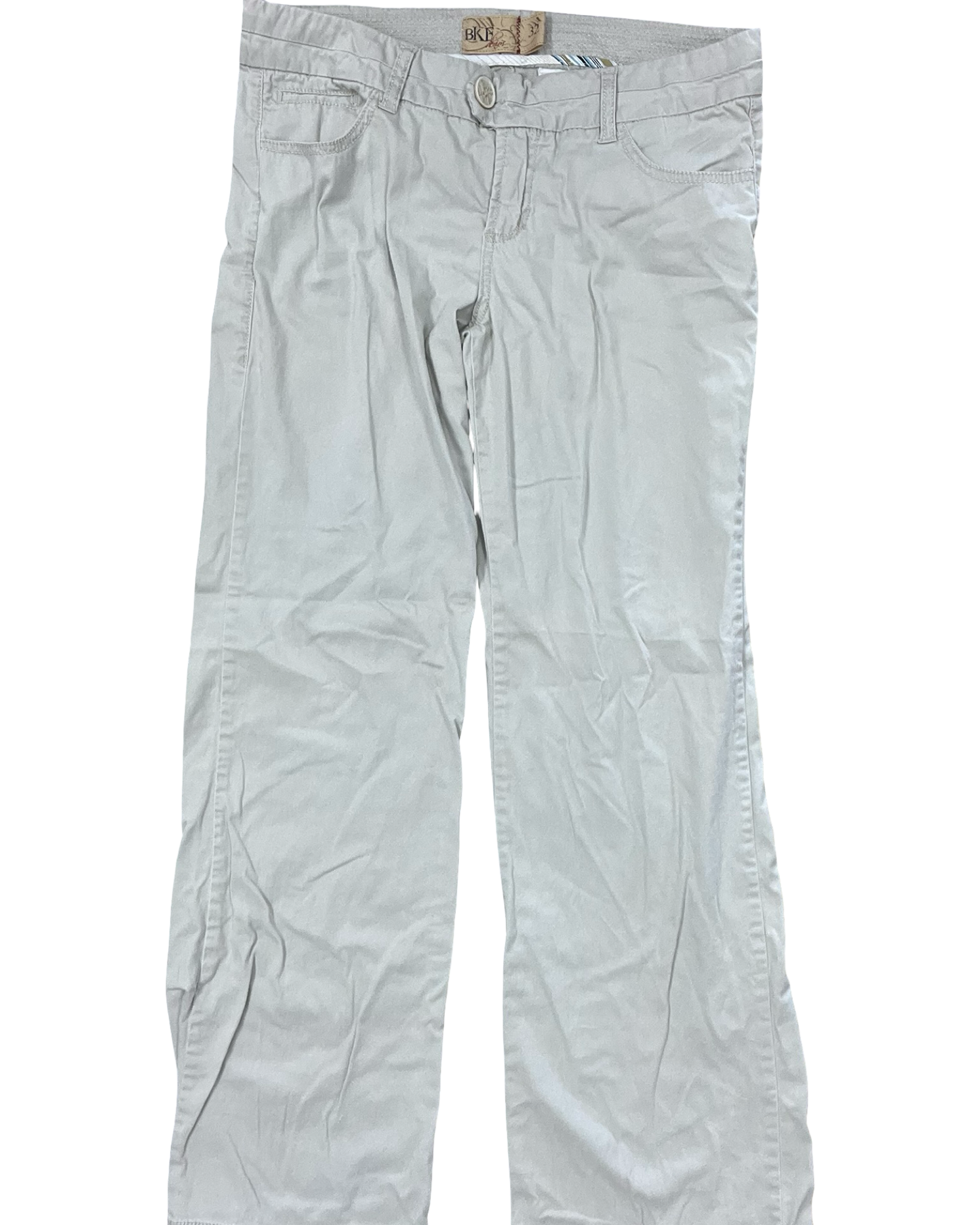 Pants Chinos & Khakis By Bke In Cream, Size:14
