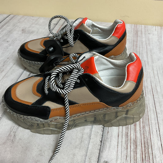 Shoes Athletic By Cmb In Black & Brown, Size:8.5