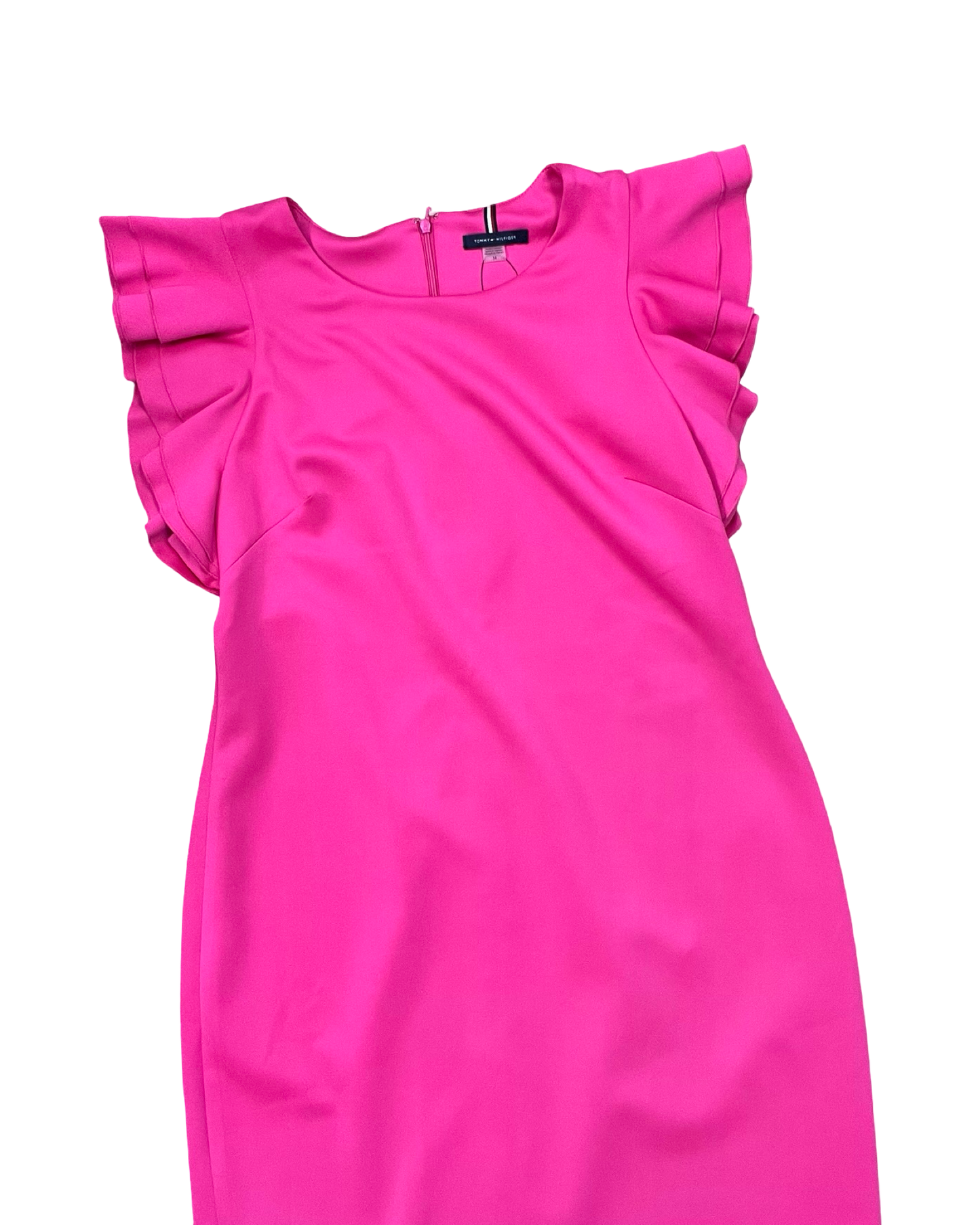 Dress Work By Tommy Hilfiger In Pink, Size:L