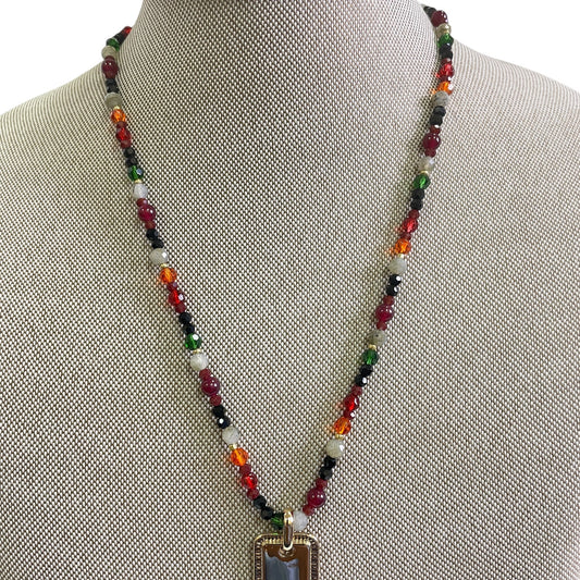 Necklace Pendant By J. Crew In Multi