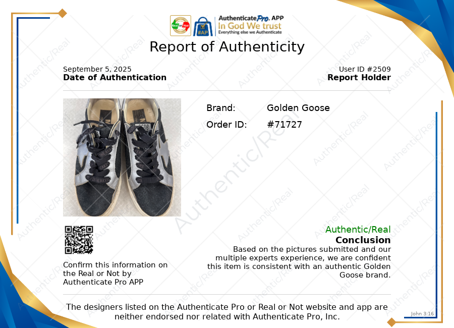 May Glitter Sneaker Shoes Luxury Designer By Golden Goose In Black & Silver, Size: 7.5 (EU 38)
