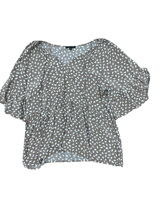 Top Ss By Staccato In Tan & White, Size:M