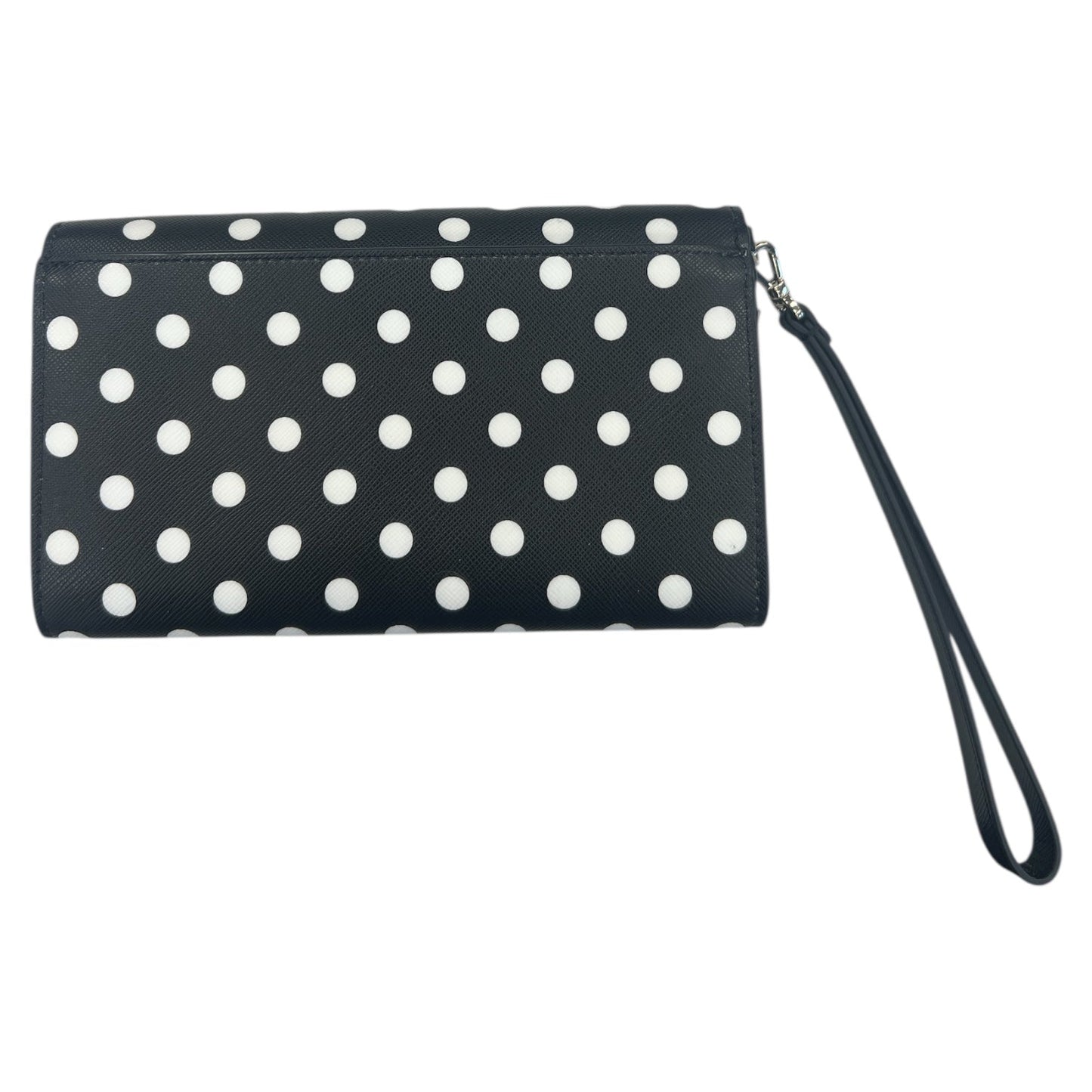 Wristlet Designer By Kate Spade In Polkadot Pattern, Size:Medium