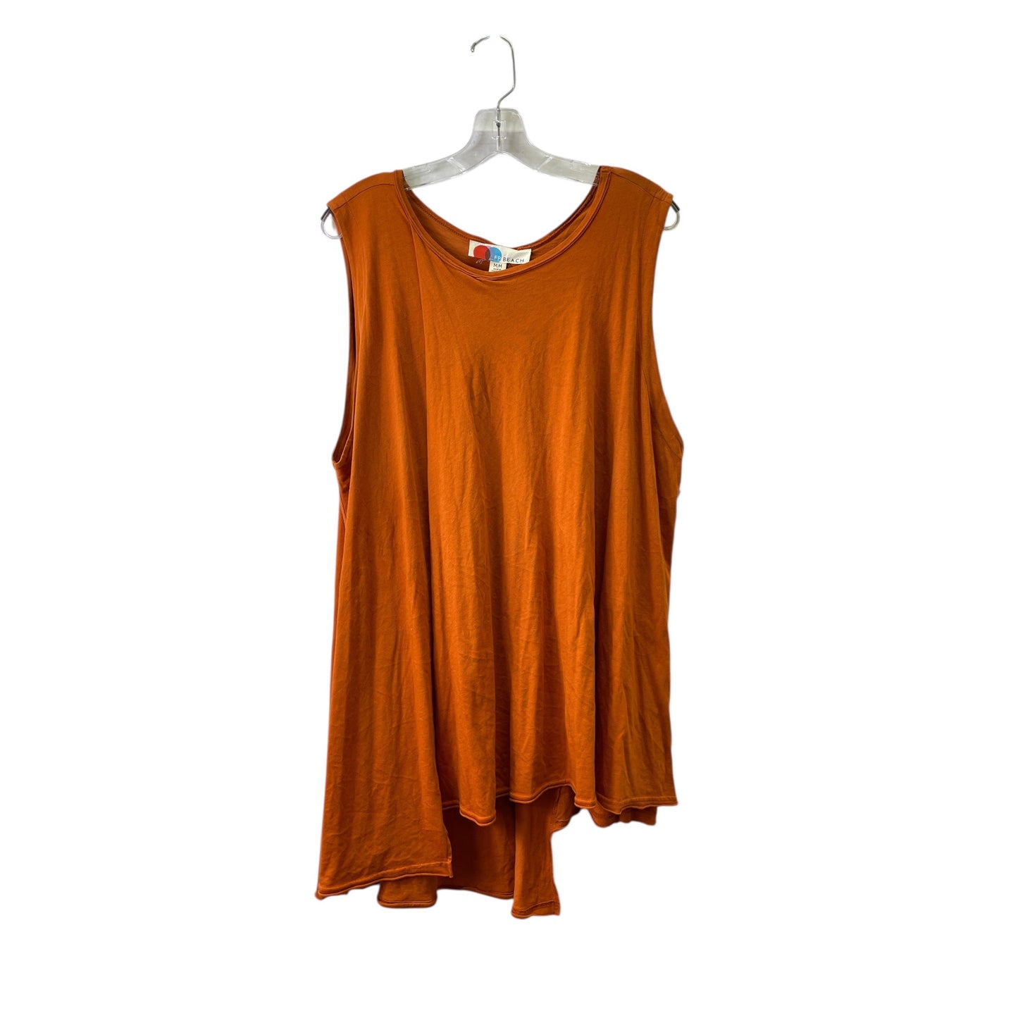 Tunic Sleeveless By Free People In Orange, Size:M