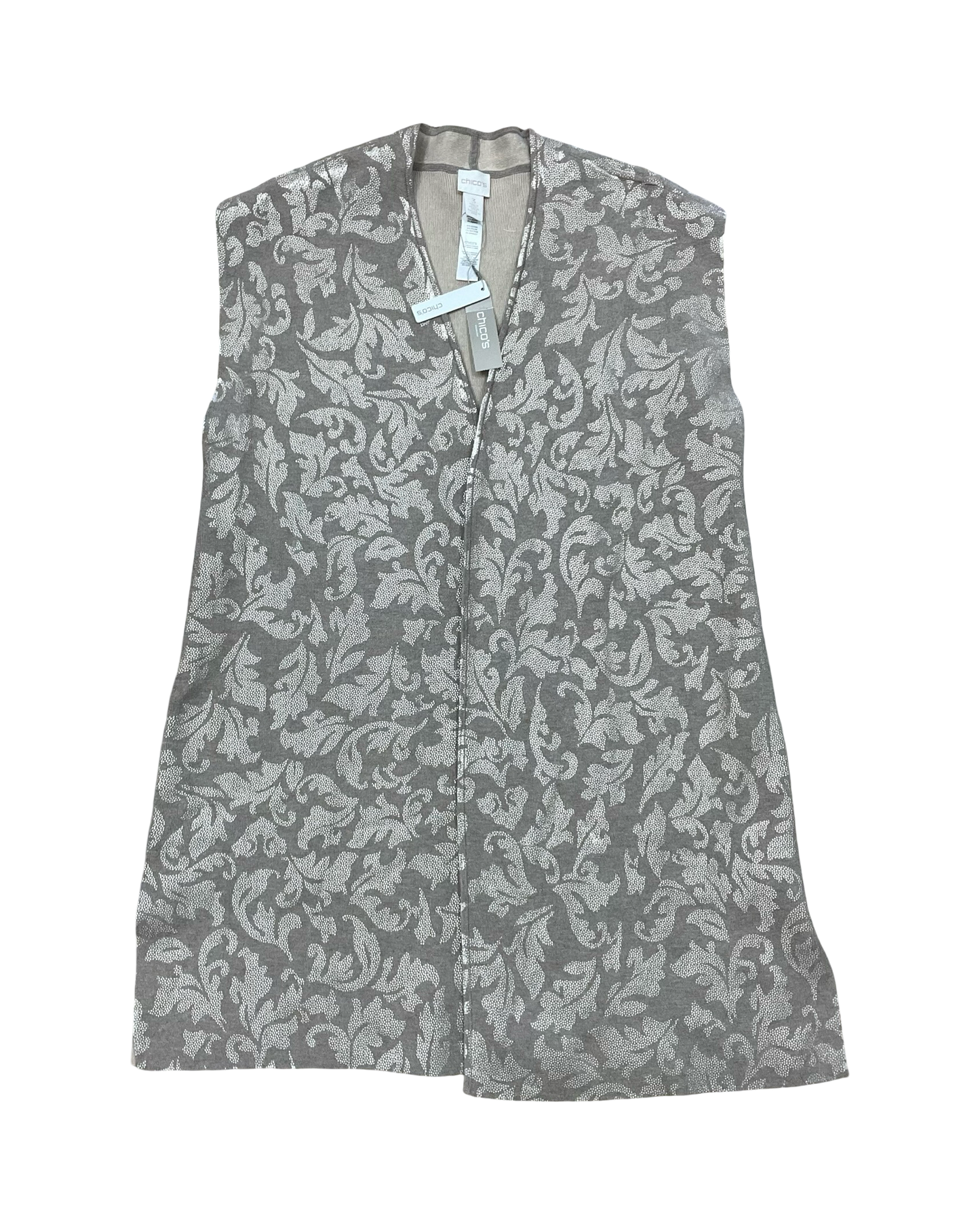 Cardigan By Chicos In Tan, Size:Xl