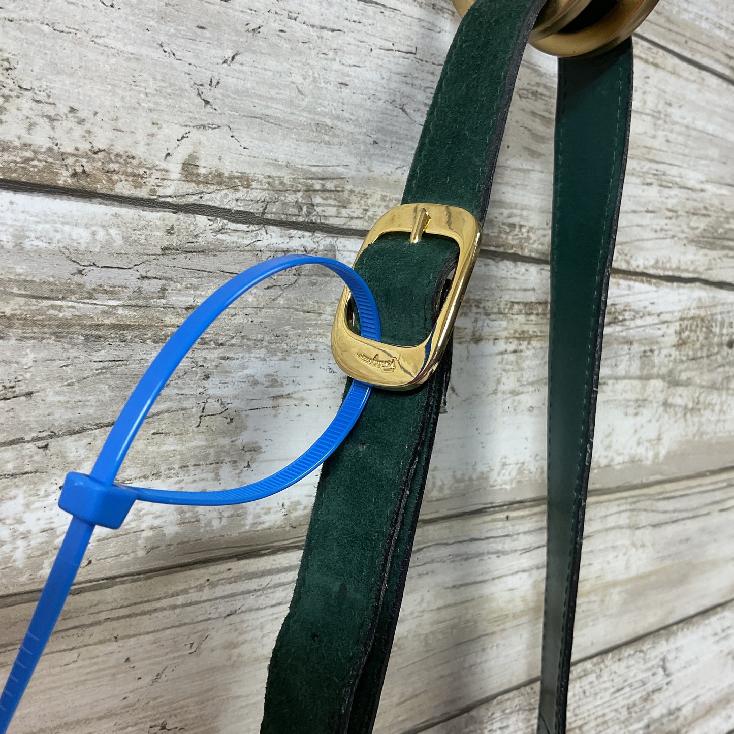 Crossbody Luxury Designer By Ferragamo In Green, Size:Small